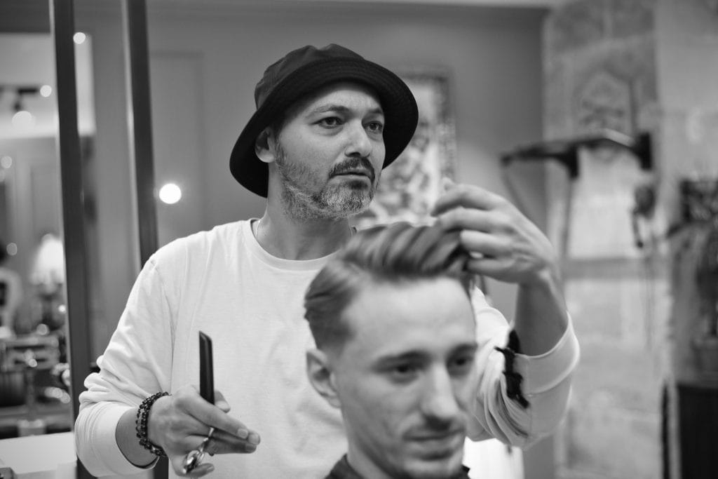 Fabian artisan coiffeur barbier Paris La Clé du Barbier