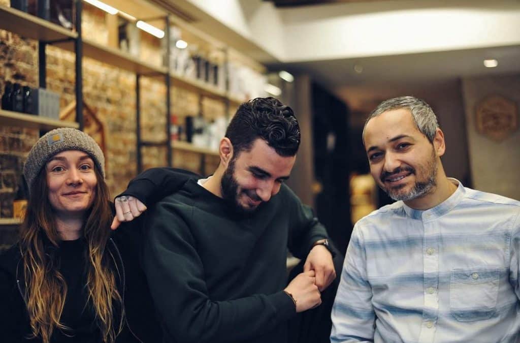 Ambiance salon coiffure homme La Clé du Barbier